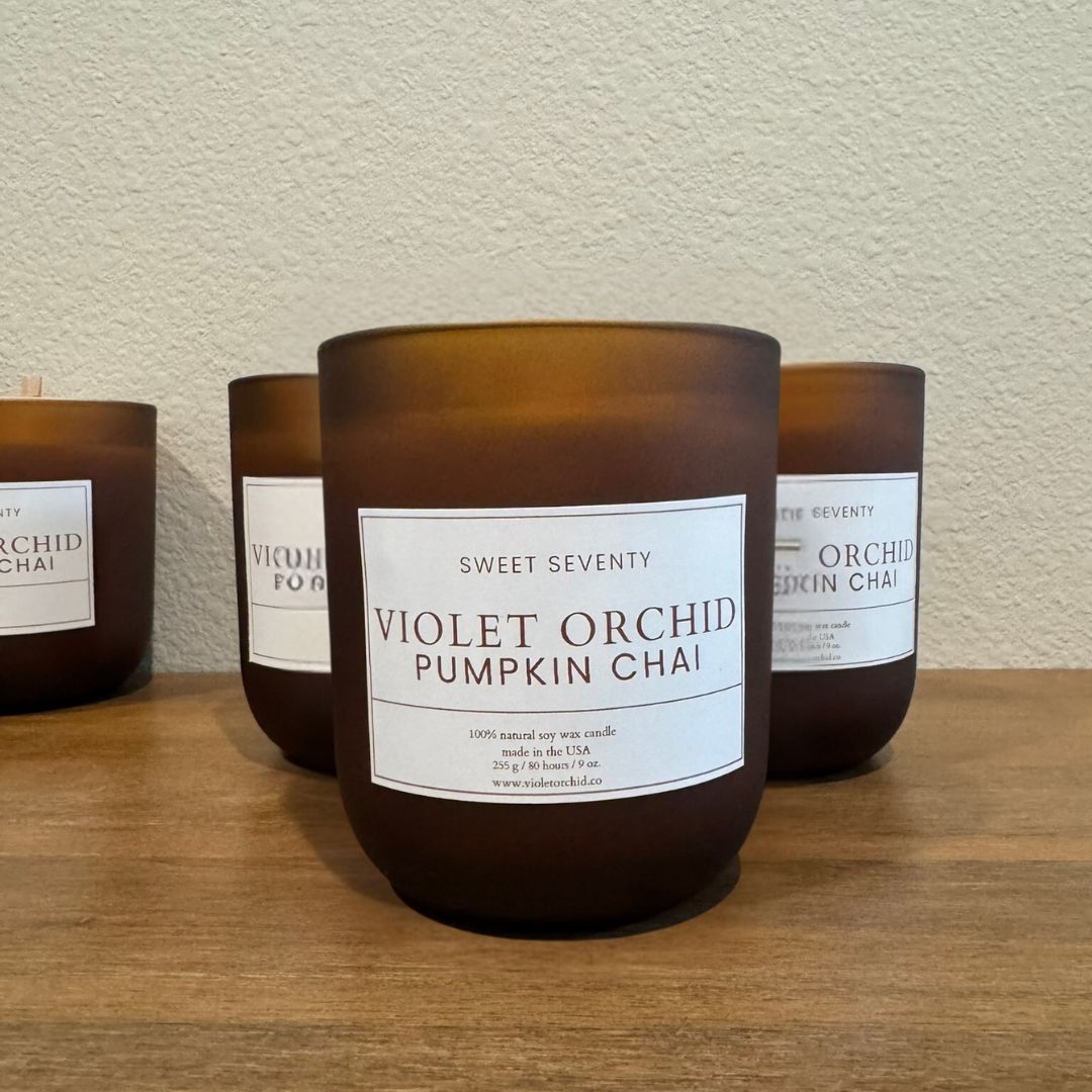 The Sweet Seventy Collection Pumpkin Chai by Violet Orchid