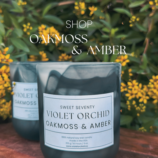 The Sweet Seventy Collection Oakmoss & Amber by Violet Orchid