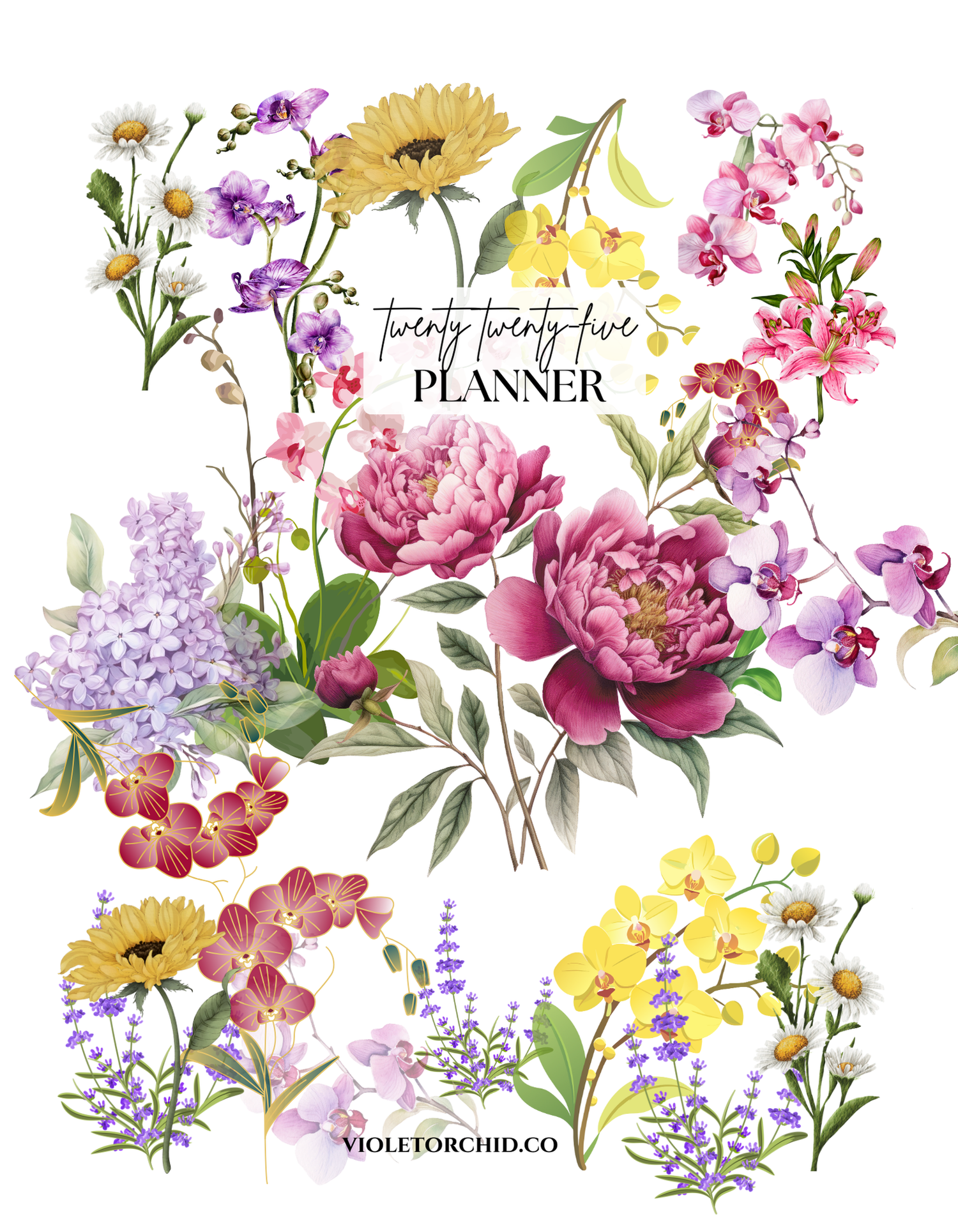 The Violet Orchid Planner Collection